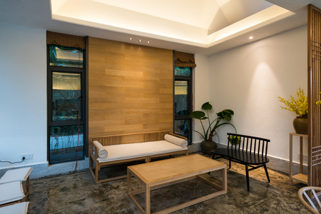 house interior with nice decorationの写真素材