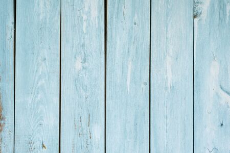 Pale blue plank wood backgroundの写真素材