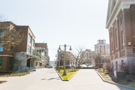 Tacoma, Washington, USA. March 2021. University of Washington Tacoma
