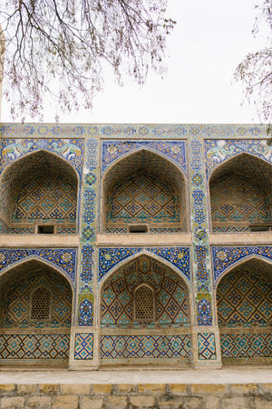 Bukhara, Uzbekistan. December 2022. Madrasah Divan Begiのeditorial素材