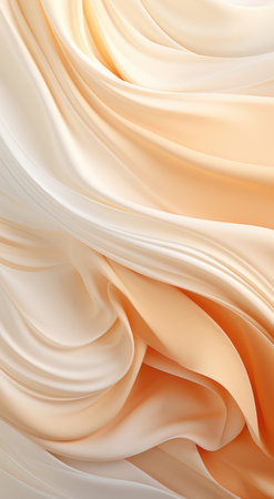 Abstract background for stories draping beige fabricの素材