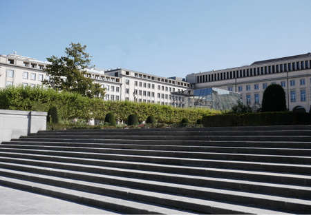 Brussels, european commission, one of the first cities to stop the installation of 5Gの写真素材