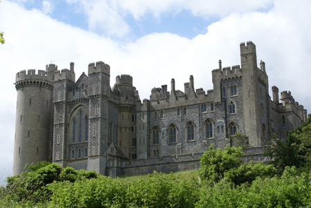 Arundel Castle in West Sussex Englandのeditorial素材