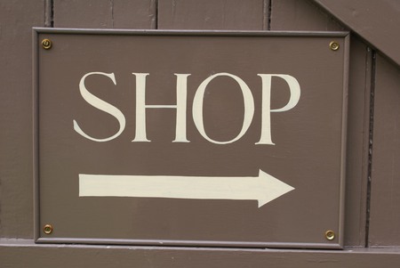 Shop Signの写真素材