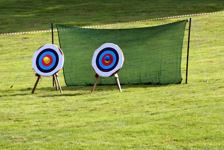 Targets. Archery. Darts. Game. Sport. Recreation.の写真素材