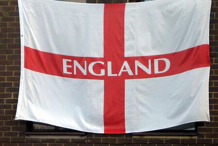 Flag of Englandの写真素材