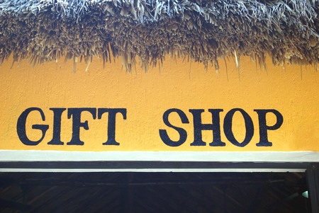 Gift Shop signの写真素材