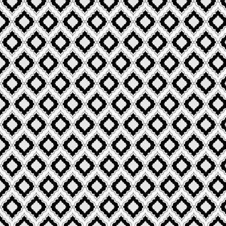 Background with seamless pattern in arabic style decorative vector.のイラスト素材
