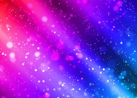 background with colorful lights and bubble