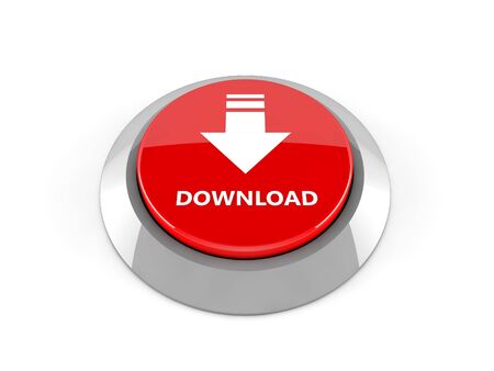 3d download button の写真素材