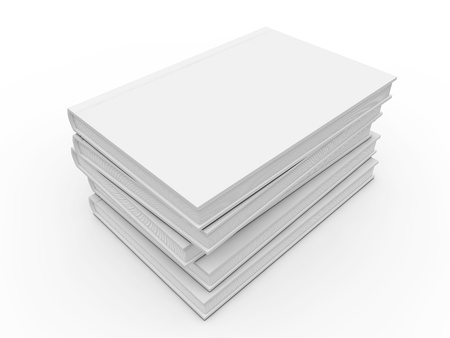 Blank book cover の写真素材