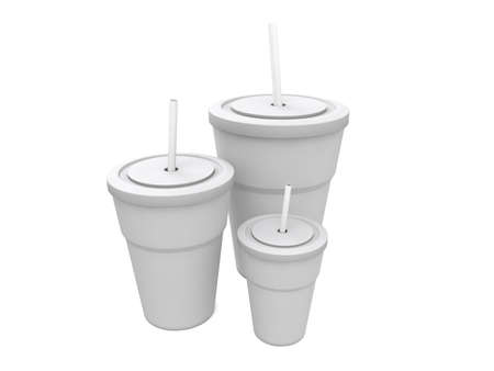 White Paper Cup の写真素材
