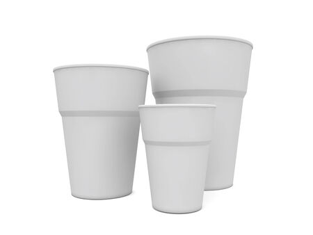 White Paper Cup の写真素材