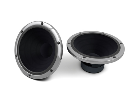 3d speaker の写真素材