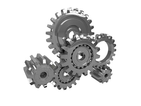 3d gearの写真素材