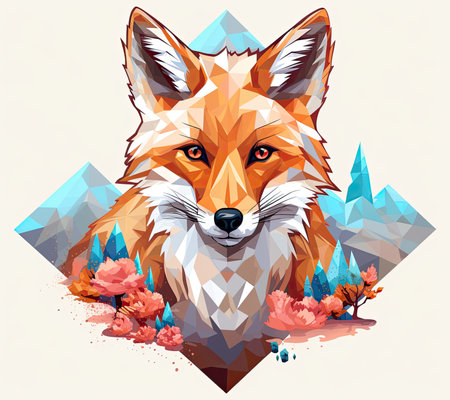 Spirit animal diamond painting art painting artの素材