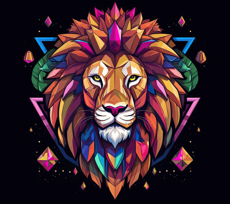 Spirit animal diamond painting art painting artの素材