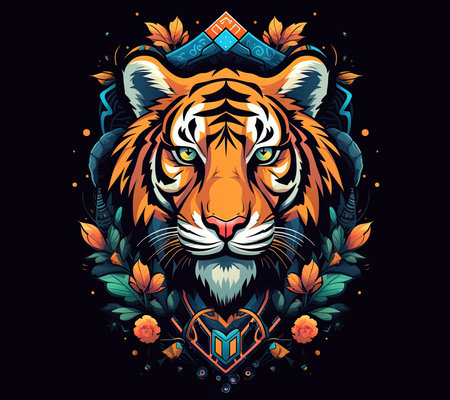Spirit animal diamond painting art painting artの素材