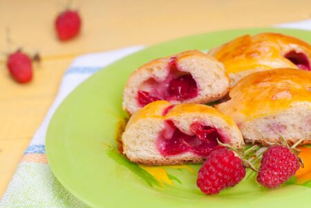 Cherry pastryの写真素材