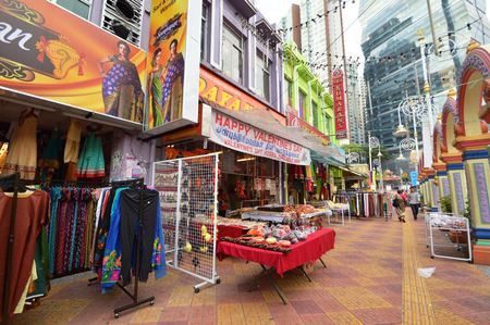 Little India of Kuala Lumpur, Malaysia.