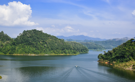 Hala-Bala Wildlife Sanctuary is one of the preserved areas in Thailand. It is situated at the boundary of Thai-Malaysia. It was officially established in 1996. Its area is about 270,725 rais which covers the area of San Kala Khiri Mountain.の写真素材