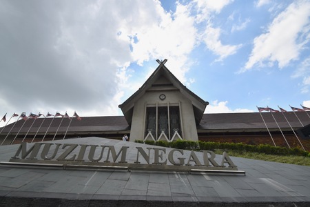 The National Museum is a museum located on Jalan Damansara in Kuala Lumpur, Malaysia. The museum is situated in close proximity to the Perdana Lake Gardens and it provides an overview of Malaysian history and cultureのeditorial素材