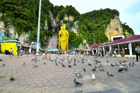 Lord Murugan Statue is the tallest statue of a Hindu deity in Malaysia and second tallest statue of a Hindu deity in the world, only second place to the Kailashnath Mahadev Statue in Nepal.のeditorial素材