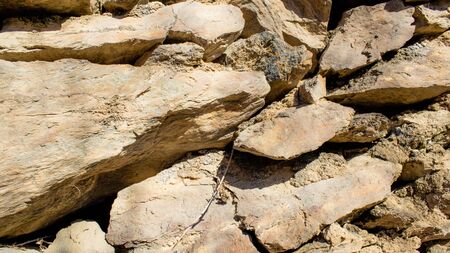 An old drywall background compositionの写真素材