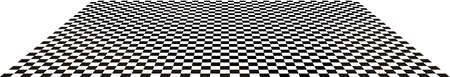 Perspective with black and white square  の写真素材