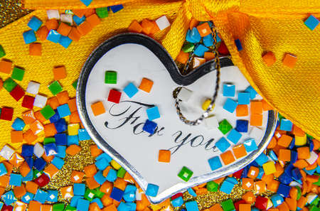 '' For you '' (with heart) design