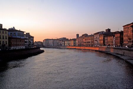 View at the city of Firenze in Italyの写真素材