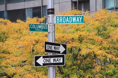 Broadway signの写真素材