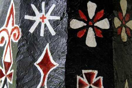 Batak symbols in Indonesiaの写真素材