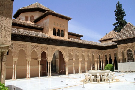 alhambra palaceのeditorial素材