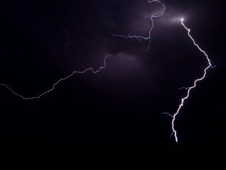 Lightning at Yellowstone