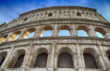 Colosseum in Rome, Italyの写真素材