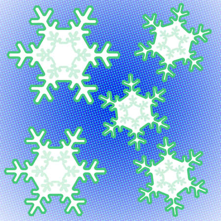 Pop Snow Flakes