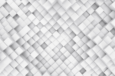 Abstract background made of cubes. 3d illustrationの写真素材