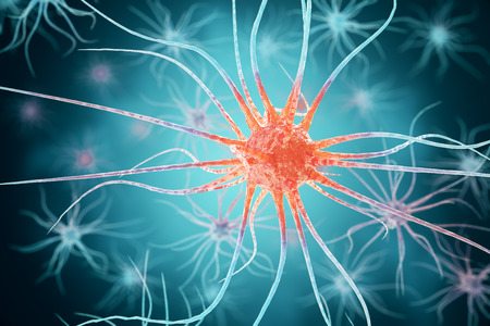 3d rendering viruses in infected organism, viral disease epidemic, virus abstract background.
