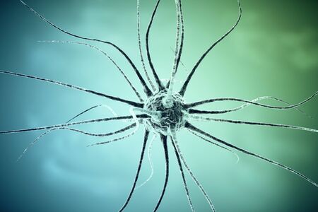 3d rendering virus, bacteria, cell infected organism, virus abstract backgroundの写真素材