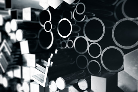 Cylindrical metal steel profiles, hexagonal metal steel profiles, square metal steel profiles....