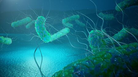 Viruses causing infectious diseases, decreased immunity. Concept of viral disease. Virus abstract...