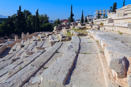 Theater of Dionysos, Acropolis, Athens, Greeceのeditorial素材