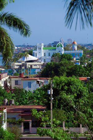 View from Palacio de Valle (1913-1917), Cienfuegos, Cuba