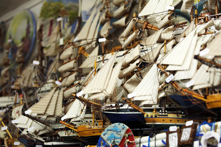 Wooden Ship Miniature Models Shopの写真素材