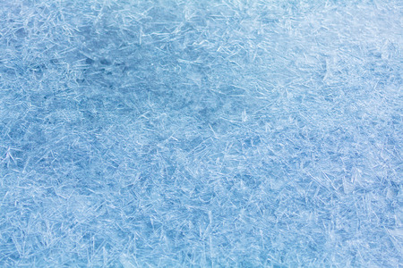 Natural River Ice Background Closeup