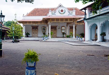 Sultan palace, Yogyakarta,  Java, Indonesiaのeditorial素材