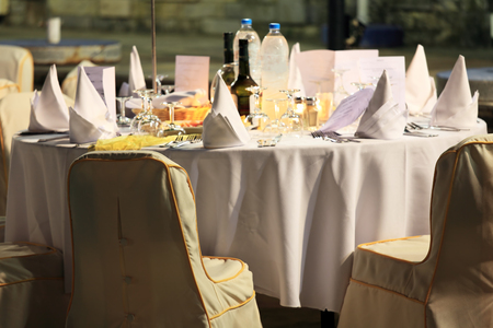 Open Air Restaurant Waiting for Guests