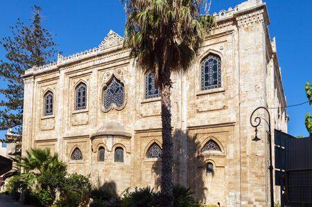 Ottoman Vezir Mosque (1856), now the Basilica of St Titus, Heraclion, Crete, Greece