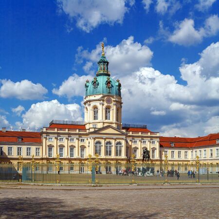 Charlottenburg Palace (1701-1712)in Berlin, Germanyのeditorial素材